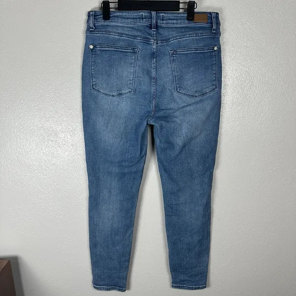 Judy Blue Relaxed Fit Jeans Womens 13/31‎ Blue Medium Wash Straight Leg Stretch - Image 3