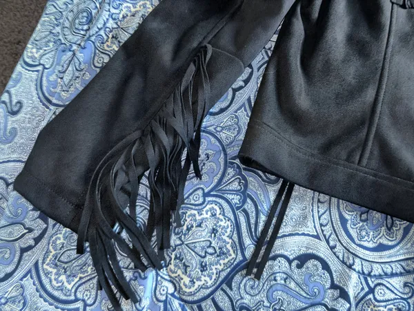 Fringe Suede Jacket - Image 5