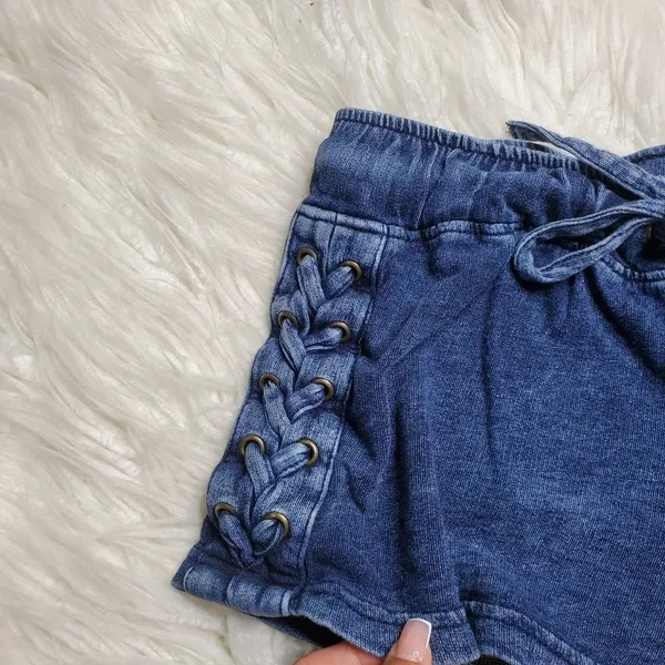 Vanilla Star Blue Lace Shorts‎ - Image 2