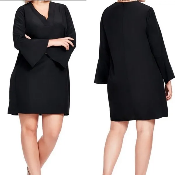 Amanda Uprichard‎ Bell Sleeve V Neck Dress Green XS - Image 9