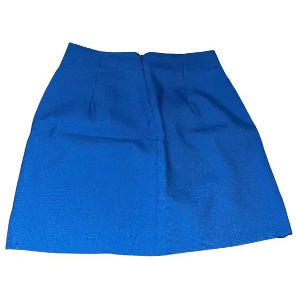 Zara high waisted blue mini skirt size Xs new - Image 7