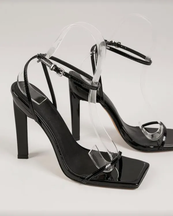 Heels Black Size 8.5 - Image 2