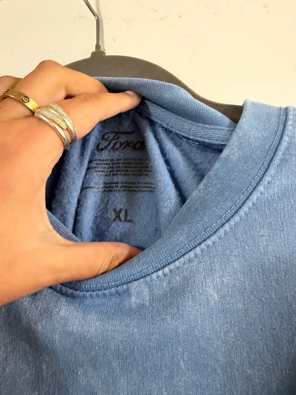 Blue Ford Bronco crewneck sweatshirt Size XL - Image 2