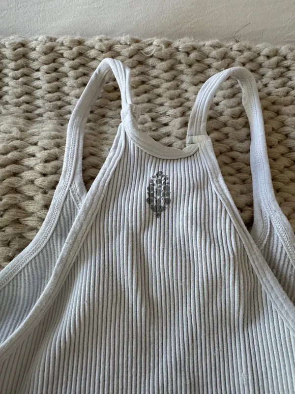 White Free People Movement Tank - Image 4