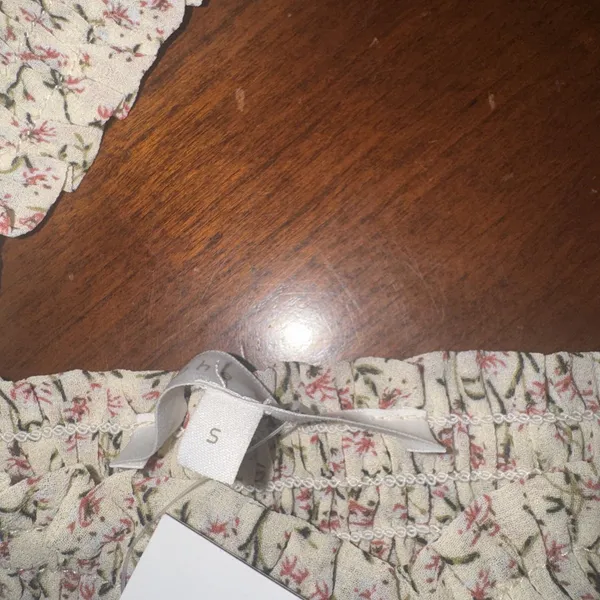 Esther Penn Crop Top S White - Image 5