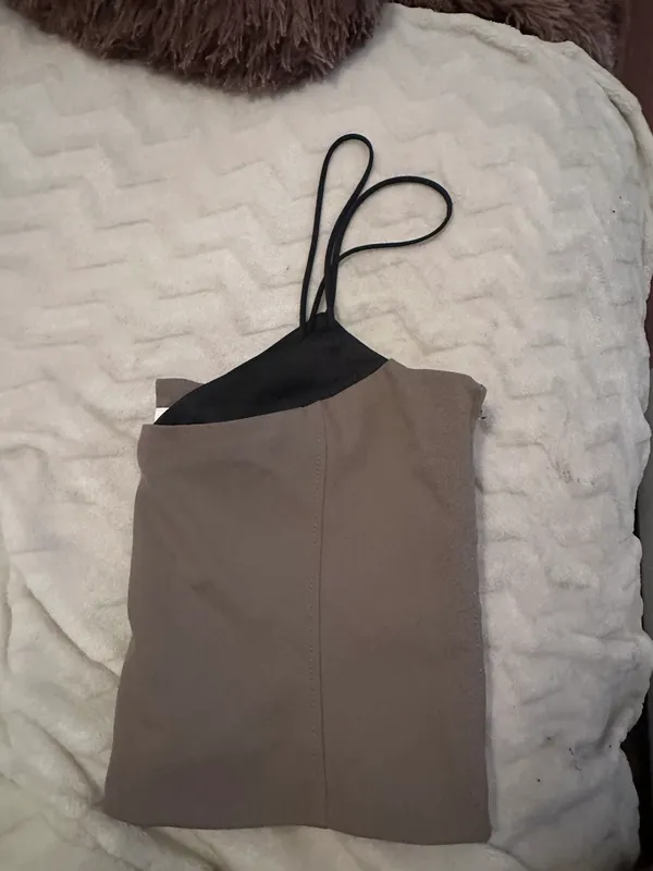 ZARA Two toned layered going out top - Image 5