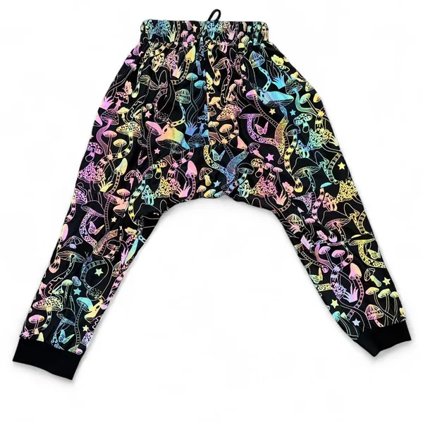 Dolls Kill Club Exx Cyber Garden Reflective Pants - Image 2