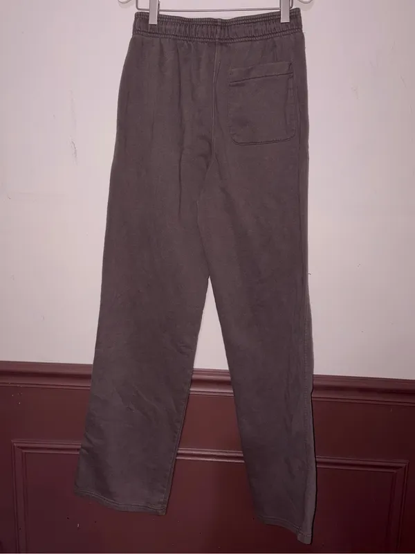 Champion  Charcoal Gray/brown Logo Sweatpants - Image 7