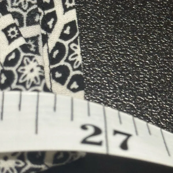 LOFT Black White Mixed Print Long Sleeve Tunic Top Women’s Medium - Image 8