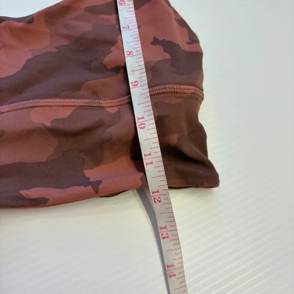 Lululemon Align Reversible Bra Womens 2 Brier‎ Rose Camo Yoga Sports Bra - Image 7