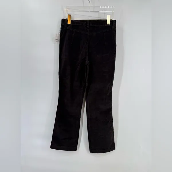 Free‎ people High Time Velvet Kick Flare Pants size 6 NWT - Image 5
