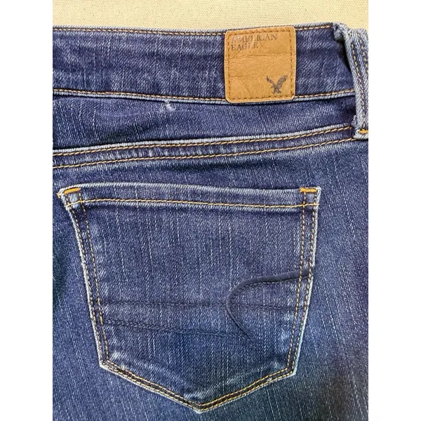 American Eagle Super Stretch X Skinny Denim Jeans Size 10 (C20) - Image 8