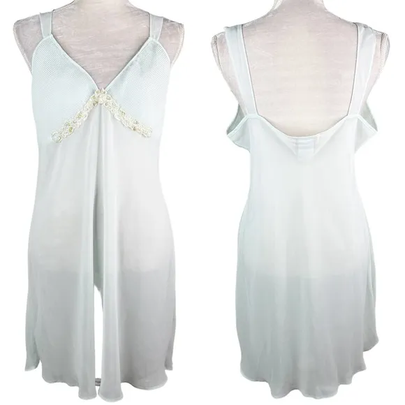 Vintage Expressions by California Dynasty Nightie Nightgown Baby Doll Large - Image 6