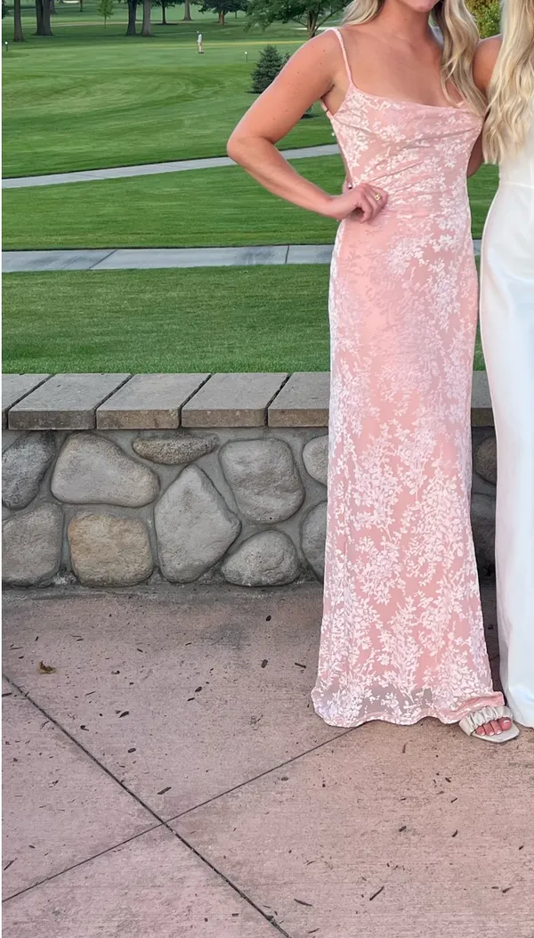 Princess Polly Pink Maxi Dress Floral - Image 2