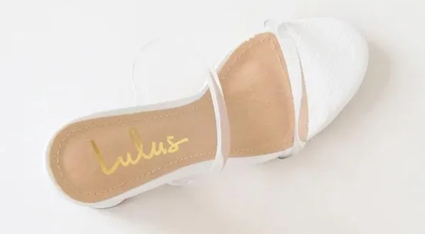 Lulus Dakyana White Snake Print High Heel Sandals Size 9 - Image 4