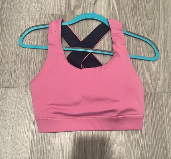 ASICS Pink Sports Bra - Image 3