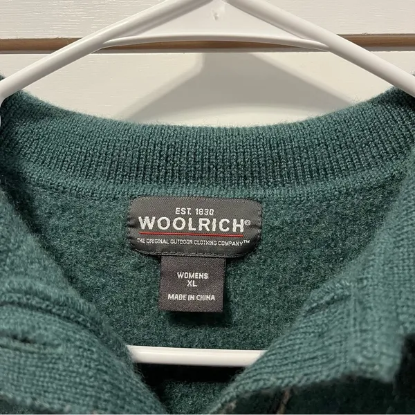 Woolrich 100% Wool Button Down Shirt - Image 4