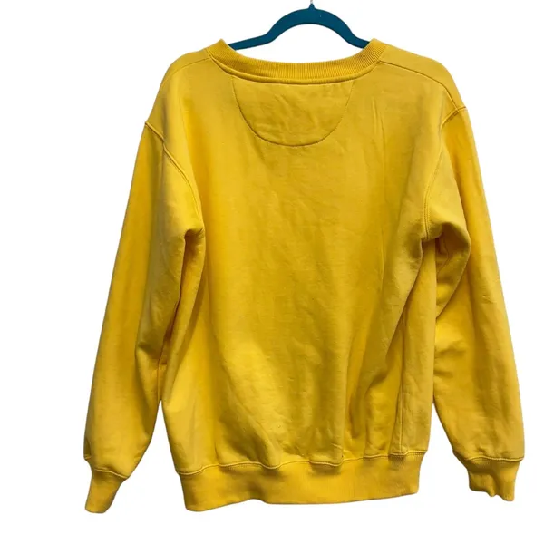 Eskimo Joe's Stillwater Oklahoma Sweatshirt M Yellow Graphic Crewneck - Image 2