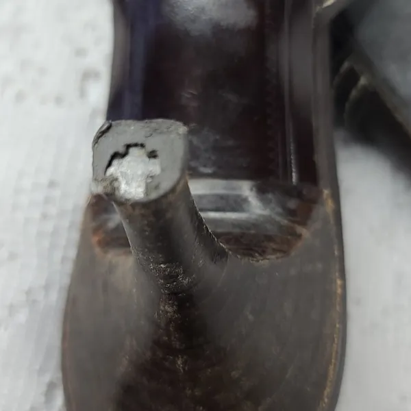 Bally slip on brown leather kitten heels sz 5.5 - Image 9