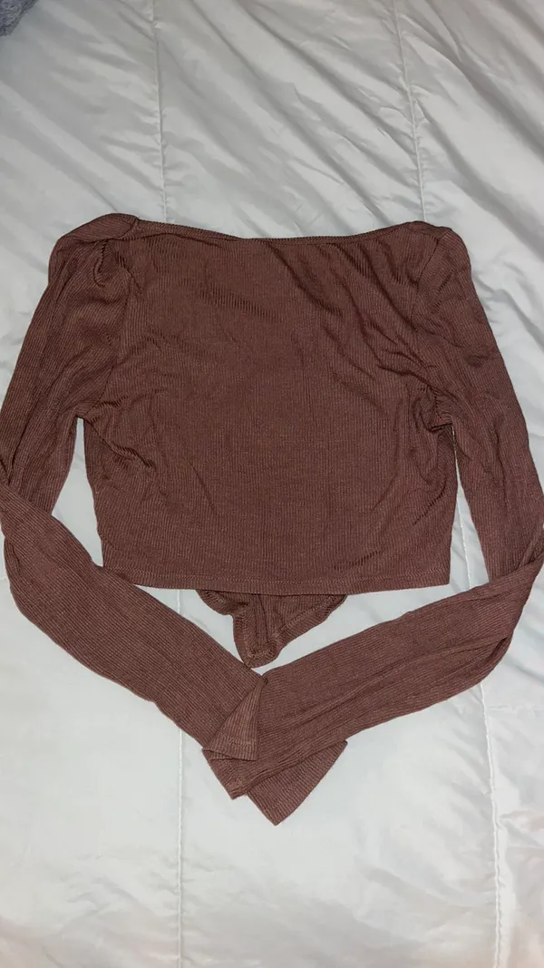Long sleeves Brown Size XS - Image 3