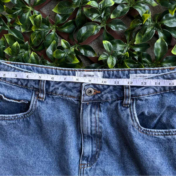 Cotton On Blue Denim Mini Skirt - Image 6