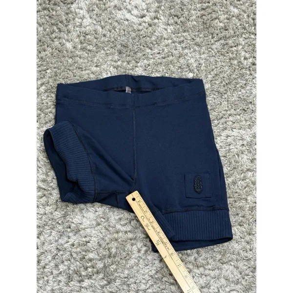 Free People Movement Women's Navy Victory Pull-On Biker Shorts Stretch Size S - Image 10