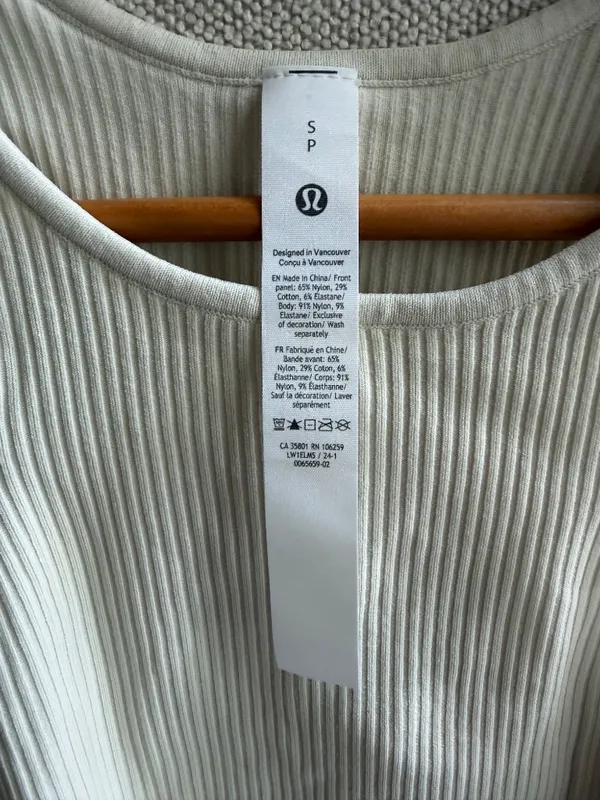Lululemon Ribbed Tank - Image 5