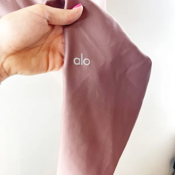 Alo 7/8 High Waist Airlift Leggings Mushroom Purple Small - Image 6