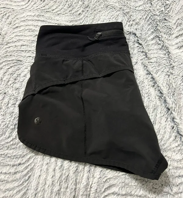 Black Speed Up Shorts 2.5” - Image 2