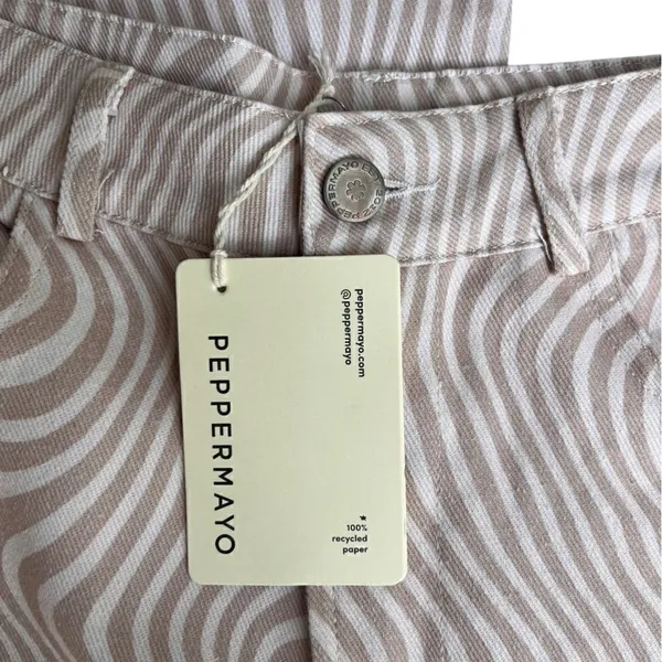 Peppermayo Electric Avenue Pants Neutral Wave Nwt 2 - Image 7