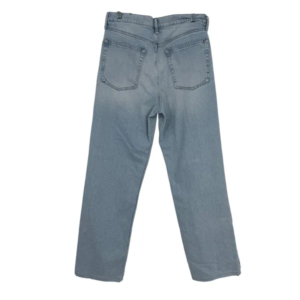 Rag & Bone Hattie Mid-Rise Full‎ Length Straight Jeans Wyncote Blue Size 30 - Image 2