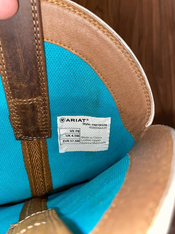 Square Toe Western Boots Ariat - Image 7
