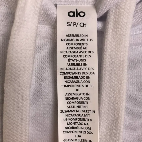Alo Accolade Hoodie White S - Image 8
