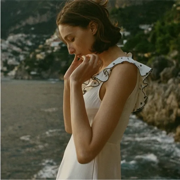 Doen silk dress - Image 5