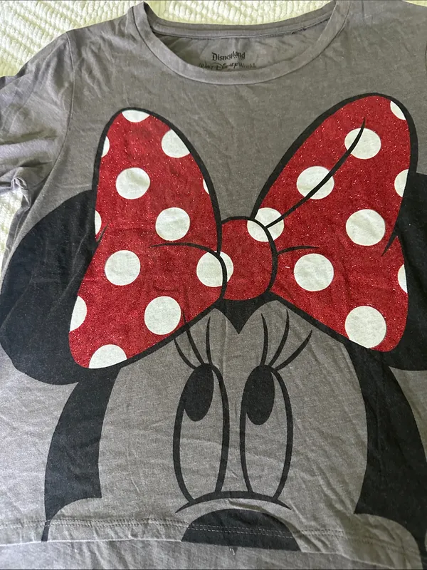 Walt Disney World Minnie Mouse Tee Polka Dot Bow - Image 4