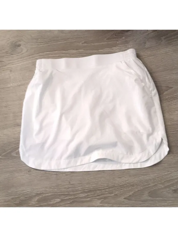 Calia By Carrie Underwood Pure White Birdie Golf Skort Size Small - Image 3