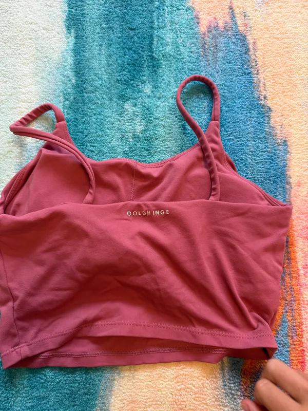 Gold Hinge Pinkish red top - Image 2