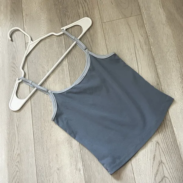 Edikted Cami Tank Top back to basics crop womens Blue (small) summer casual - Image 4