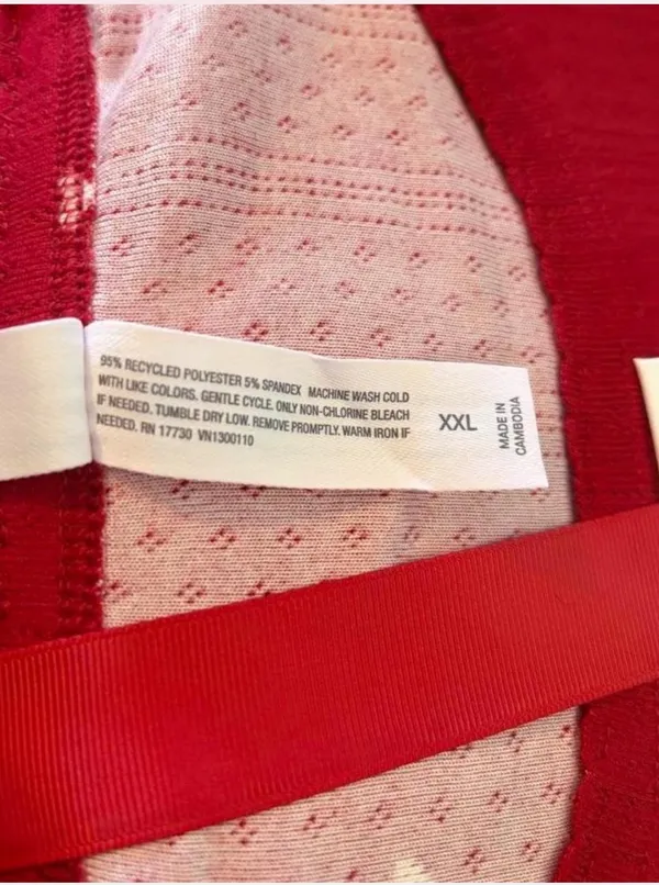 Auden Pajamas 2 Piece Red Size XXL - Image 4