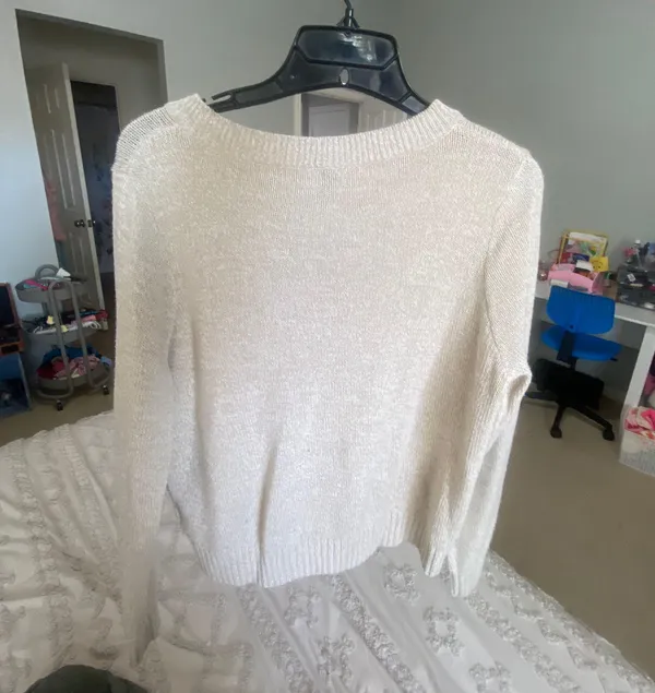 Beige Lightweight Sweater - Image 2