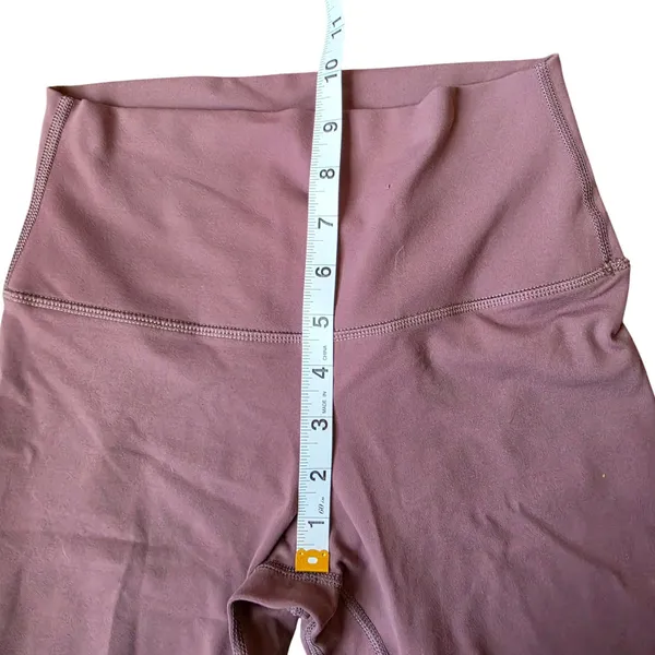 Lululemon Align High-Rise Pant‎ 25" Dusty Mauve Purple Nulu Yoga Leggings Size 4 - Image 9