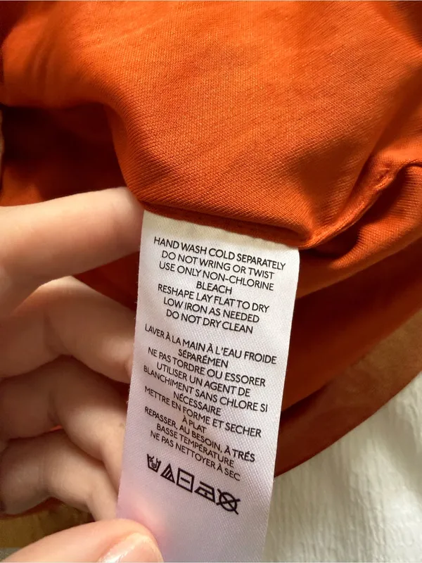 Urban Outfitters Kristy Disco Metallic Mini Dress Strapless Orange Shiny Small - Image 9