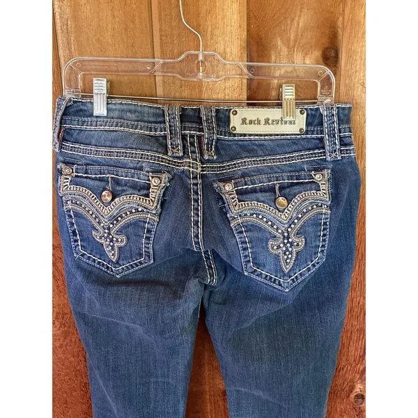 Rock revival Jeans Y2K woman size 29 - Image 5