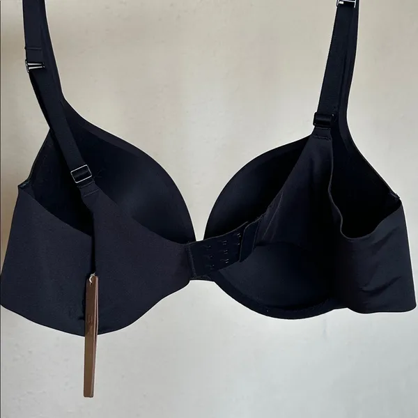 Skims Women’s Ultimate Collection‎ Push-Up Plunge Bra, color onyx Size 40B NWT - Image 6