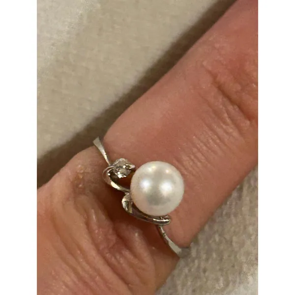 Ring band 925 sterling silver unique cute size 6.75 - Image 4