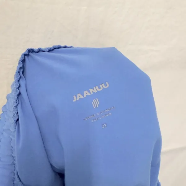 Jaanuu Bundle 2pcs‎ Neo Everyday Cargo Scrub Joggersv Ceil Blue 2X - Image 6