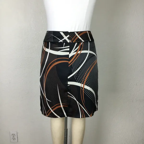 Calvin Klein Skirt Size 6 Silky Satin Pleated Knee - Image 7