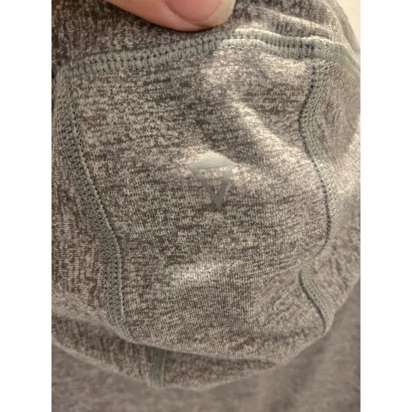 ​Ivivva Lululemon Girls 14 Reversible Full Zip Hoodie Gray Hot Pink Thumbholes - Image 5
