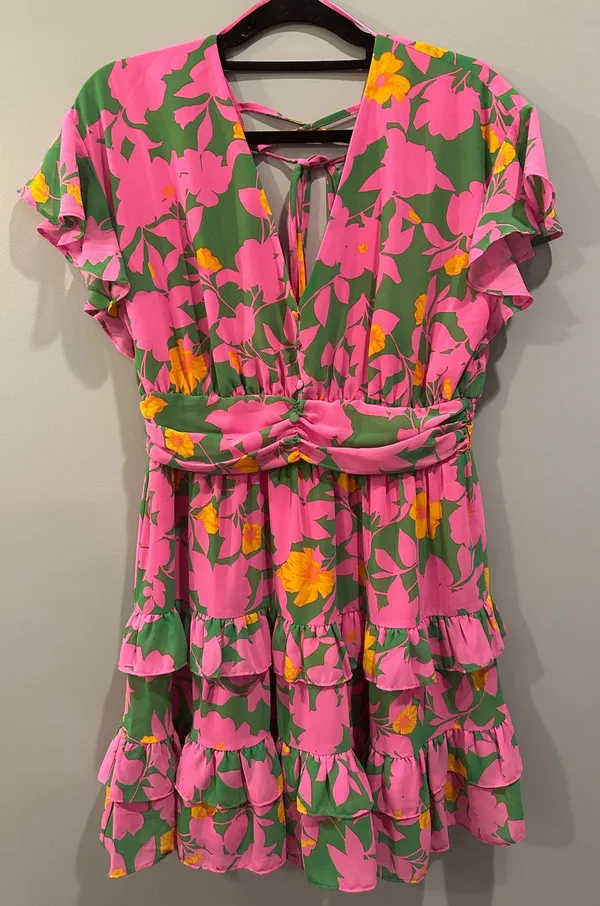 Sugarlips Granita Floral Starcrossed Mini Dress - Image 3