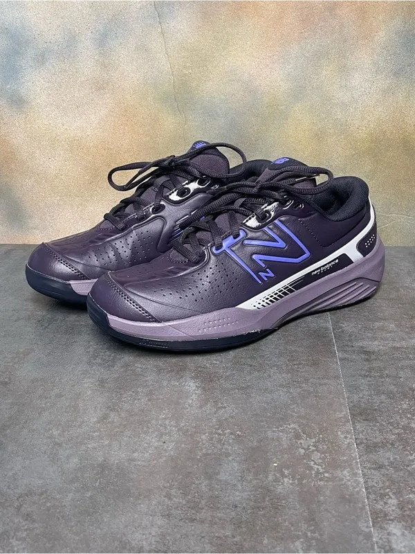 New Balance 696v5 Women’s Wide Plum Purple Tennis Shoes Size 9D - Image 3